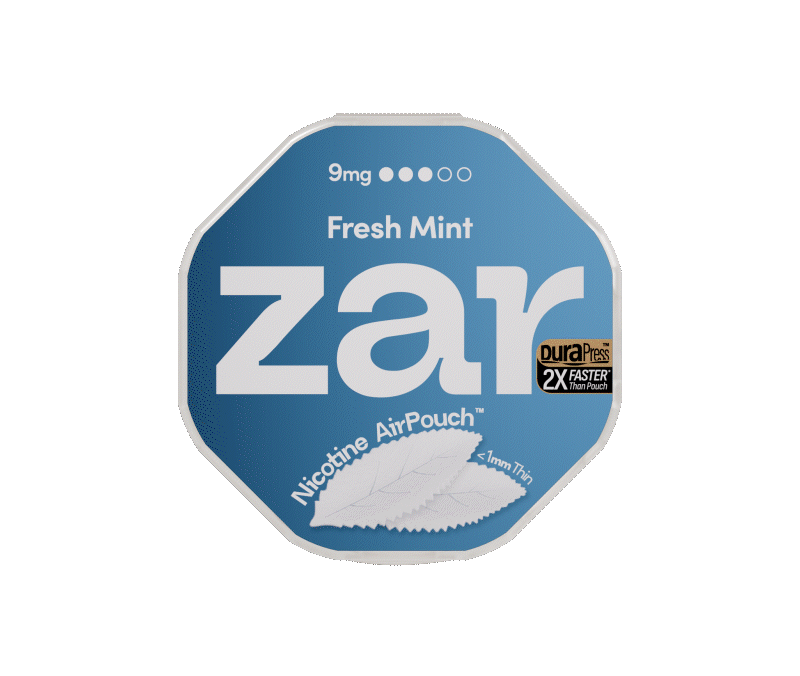 STAY IN THE MOMENT.
ZERO GUM STING.