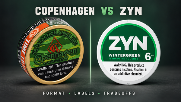 Copenhagen vs ZYN: Key Differences and Tradeoffs