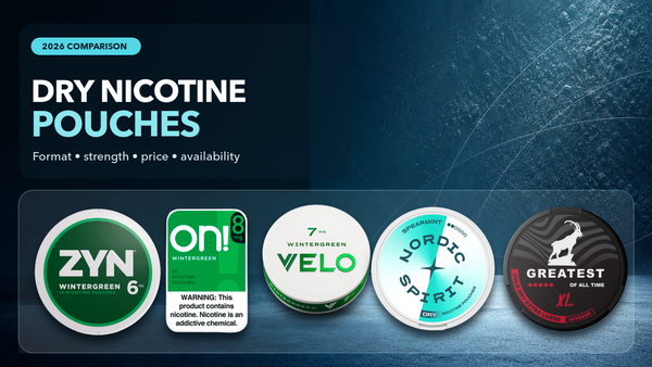 Dry Nicotine Pouches 2026: 5 Products Compared