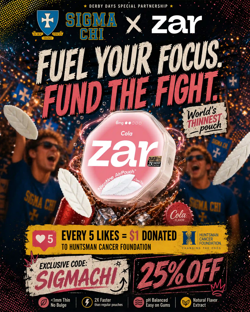 Fuel the Fight: Join the Zar x Sigma Chi Mission!