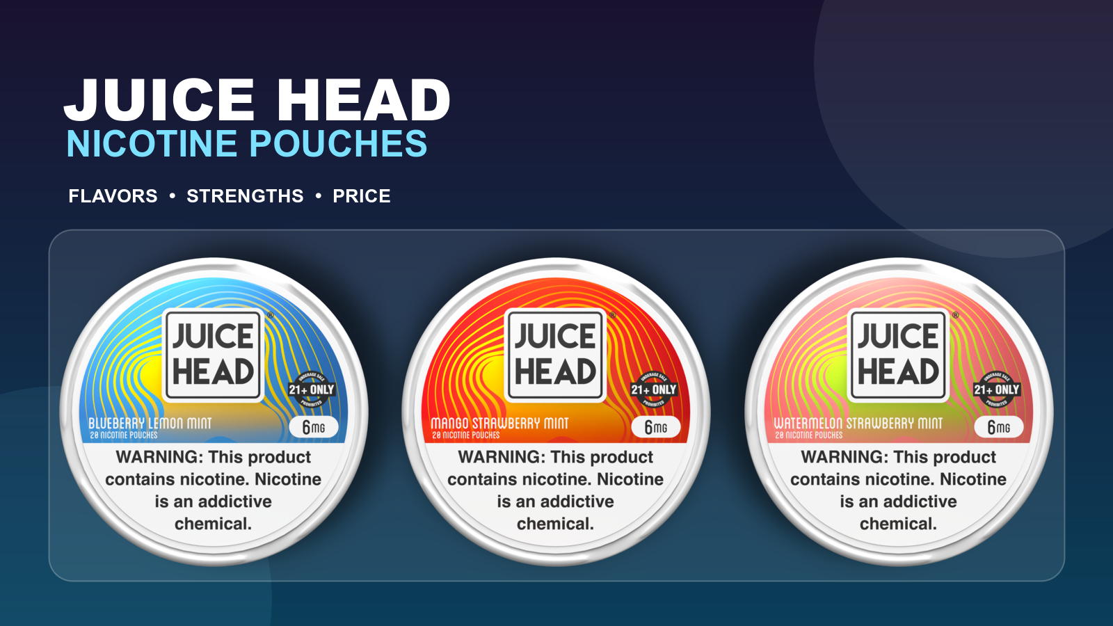 Juice Head Nicotine Pouches Review: Flavors & Price