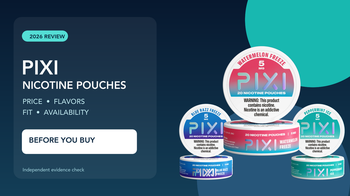 PIXI Nicotine Pouches Review: Flavors, Specs & Verdict