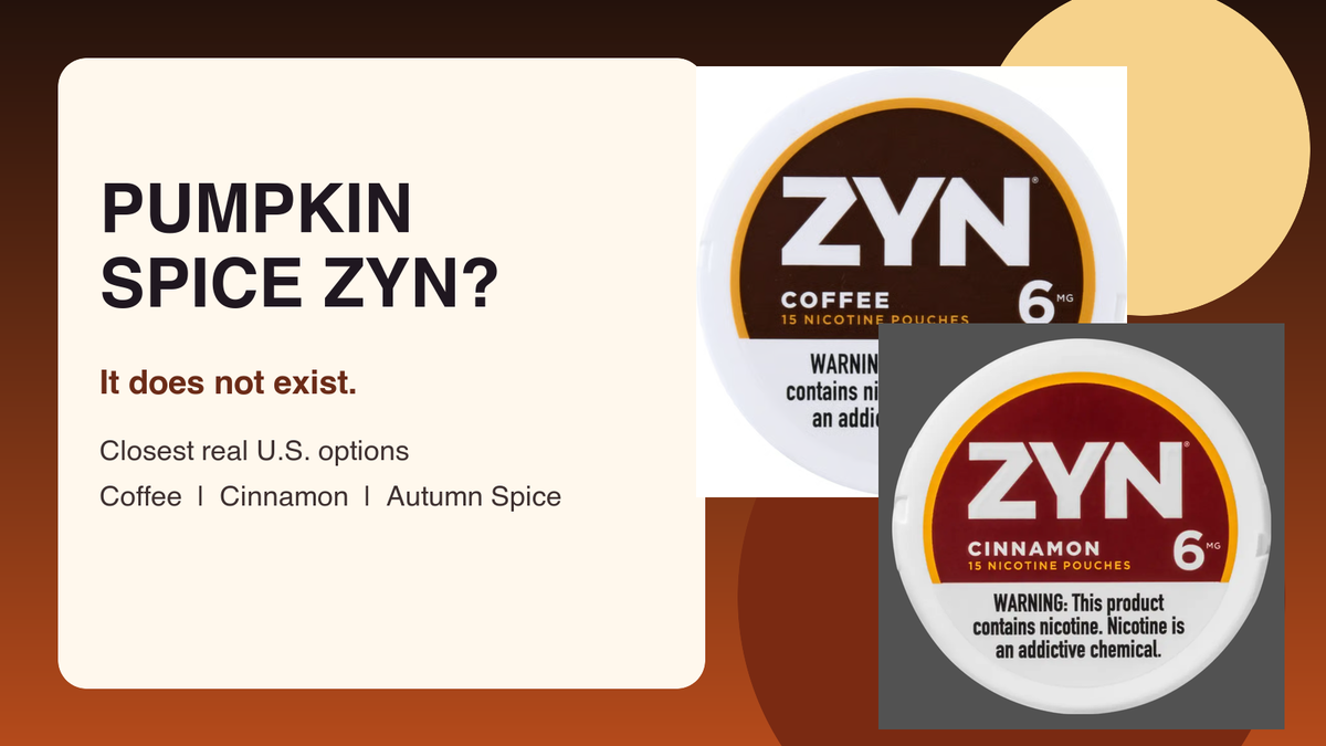 Pumpkin Spice ZYN: Does It Exist? Closest Options