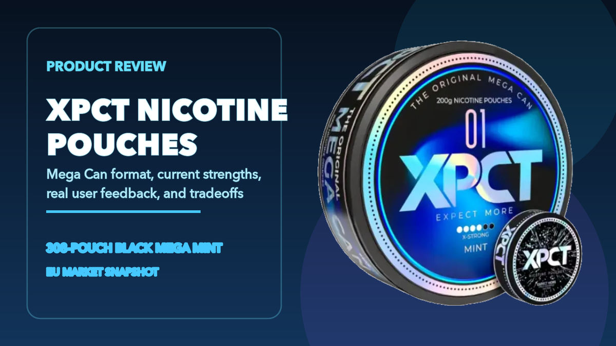 XPCT Nicotine Pouches Review: Strengths, Formats & Fit