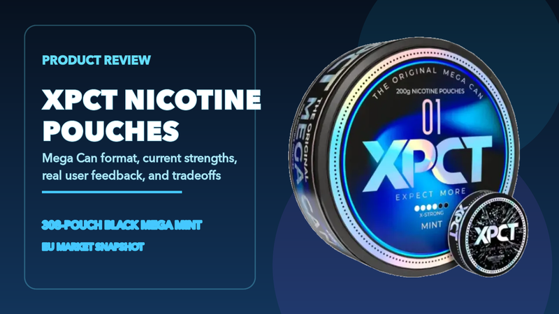 XPCT Nicotine Pouches Review: Strengths, Formats & Fit