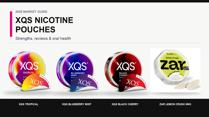 XQS Nicotine Pouches: Strengths, Reviews & Oral Health
