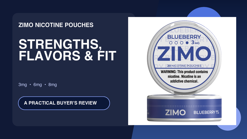 Zimo Nicotine Pouches Review: Strengths, Flavors & Fit