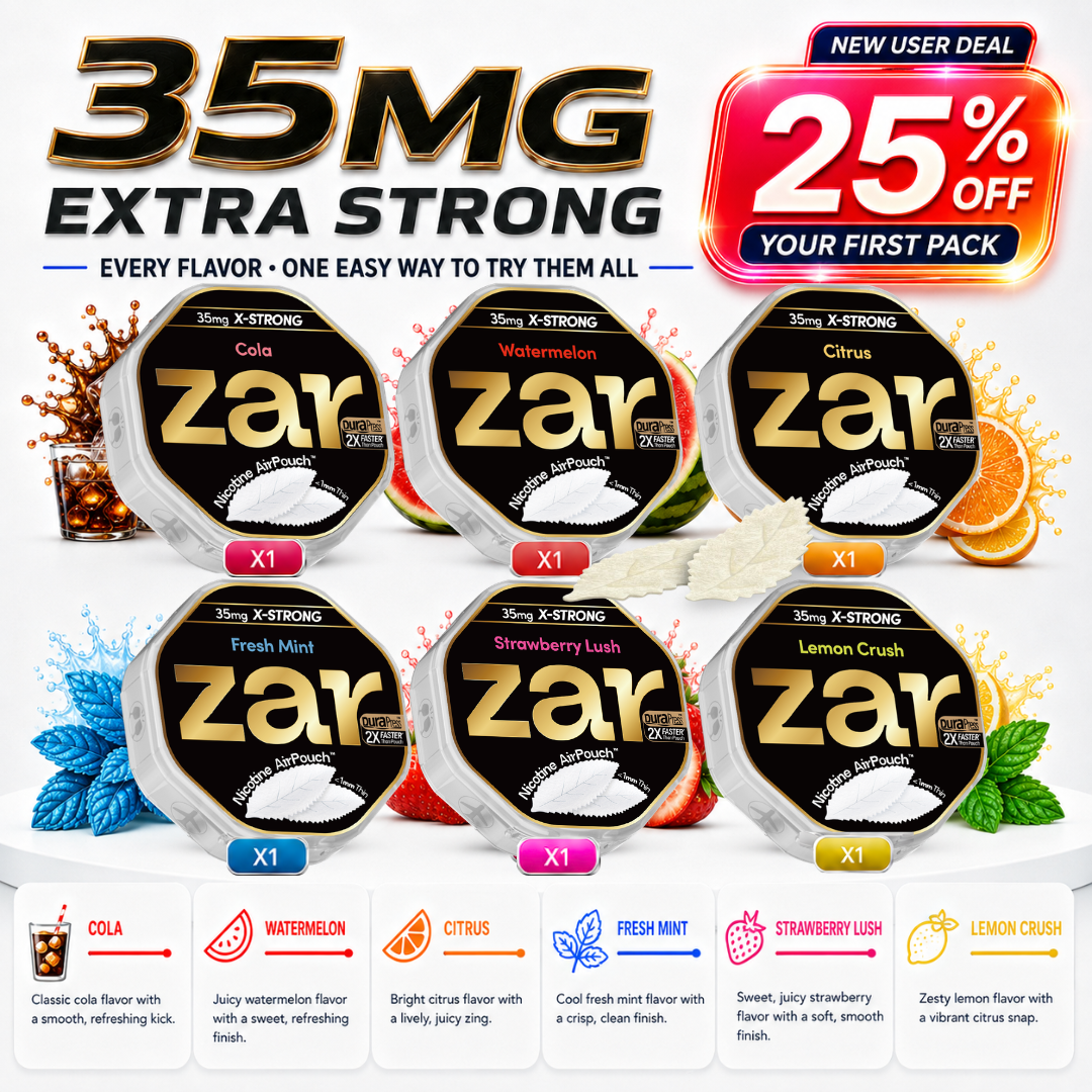 Your First Zar Pack – 35MG | 6 Cans