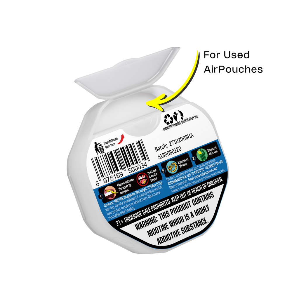 Fresh Mint 3MG Nicotine AirPouch