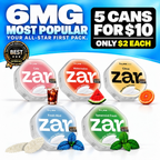 Zar Starter Kit 6MG | 5 Cans (Ultimate)