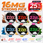 Your First Zar Pack – 16MG | 6 Cans