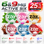 Your First Zar Pack – 6&9MG | 6 Cans