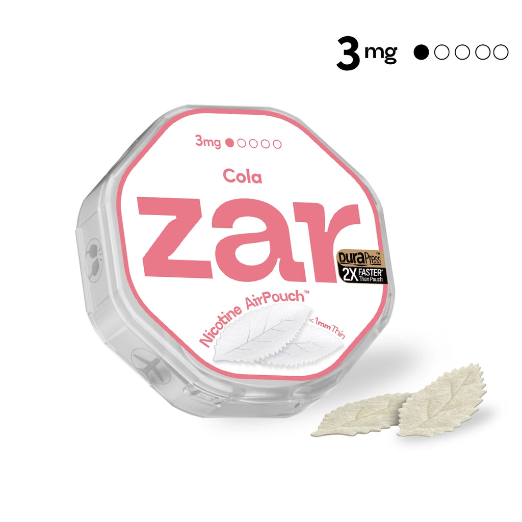 Take US Nicopods zar AirPouch Cola Flavor Flavour 3mg Nicotine Sparkling cola zest  🥤