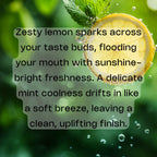 Choose US Upper lip pouches zar AirPouch Lemon Crush Flavor Flavour Nicotine 2X rapid-sync neural lift  🍋