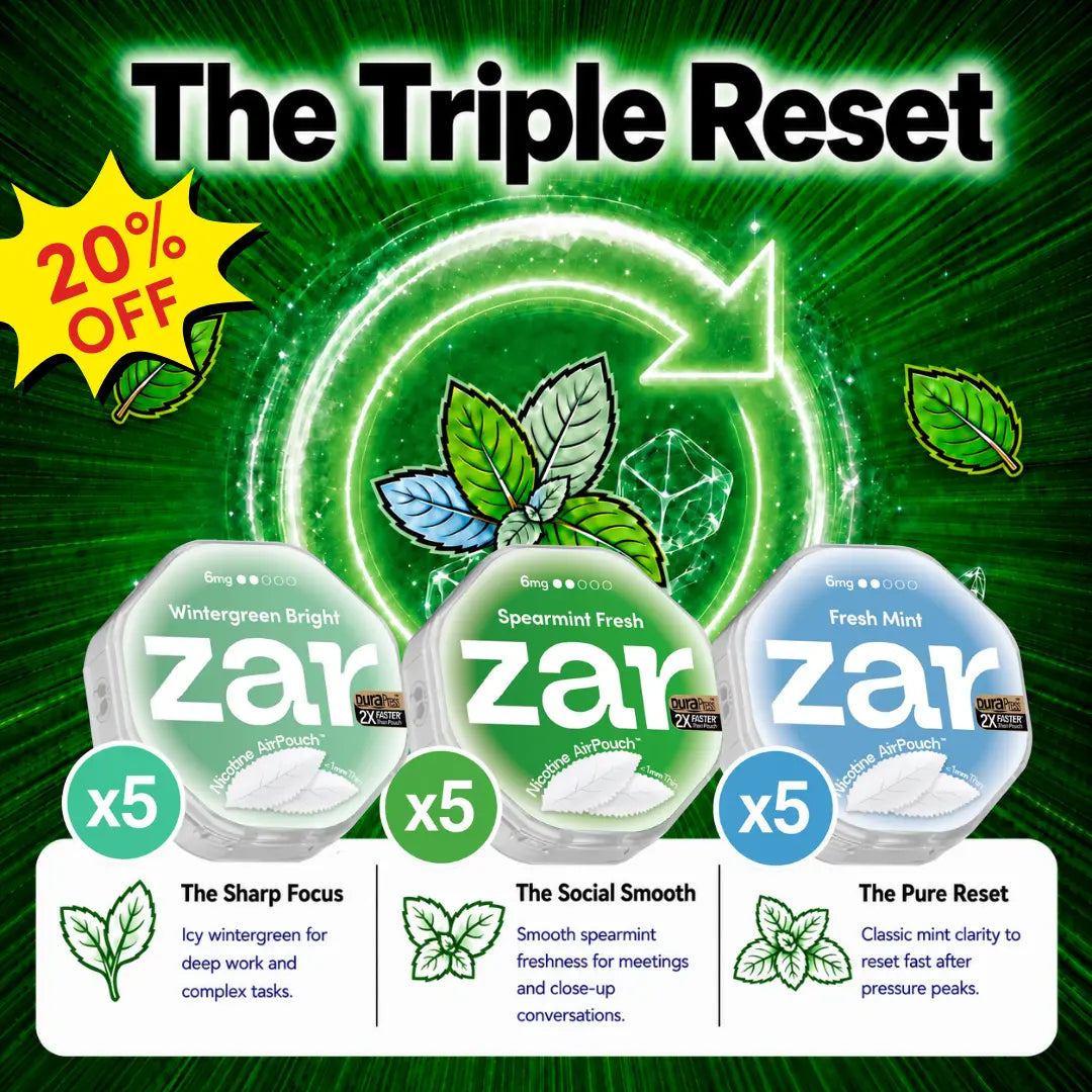 6mg x 15 cans * $3.9/can * 20% OFF * Free Shipping * The Triple Reset