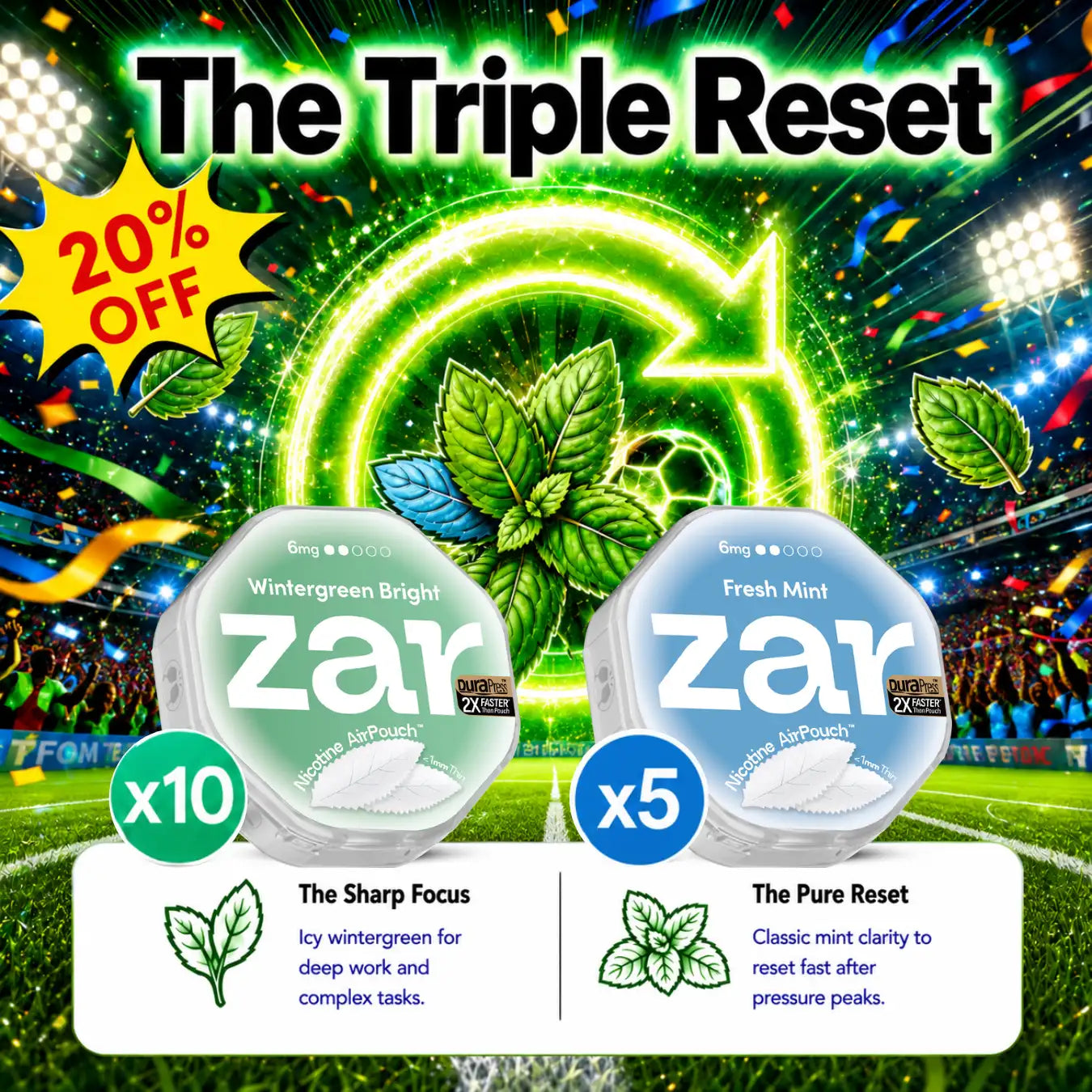 The Triple Reset | Zar Official Site – Zar AirPouch