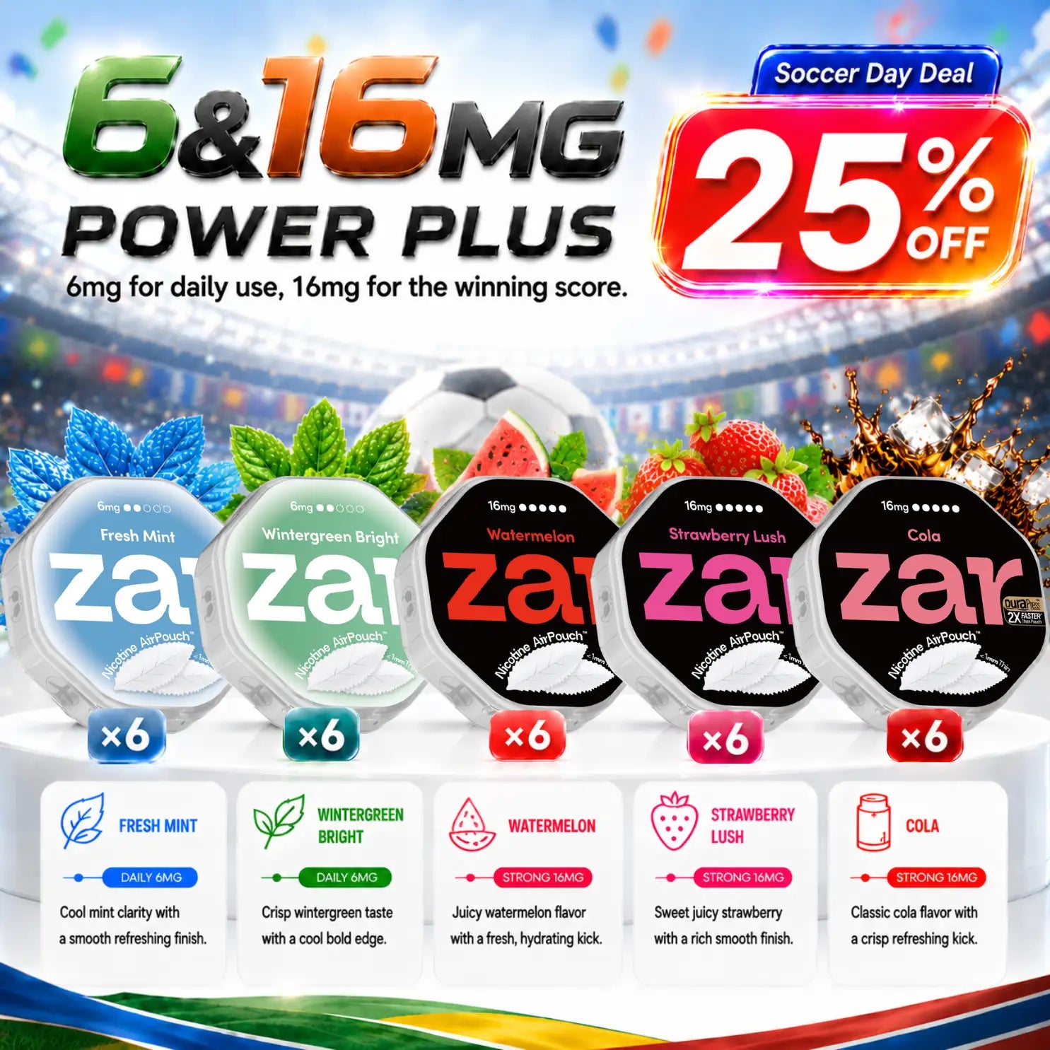 30 cans |Guess X6 bundle |6mg x 12 cans + 16mg x 18 cans * 30-can pack *25% OFF * Limited Offer