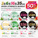 (3mg+6mg+16mg+35mg) x 2 cans *8-can pack* 50% OFF *Limited Offer *Nicotine AirPouch