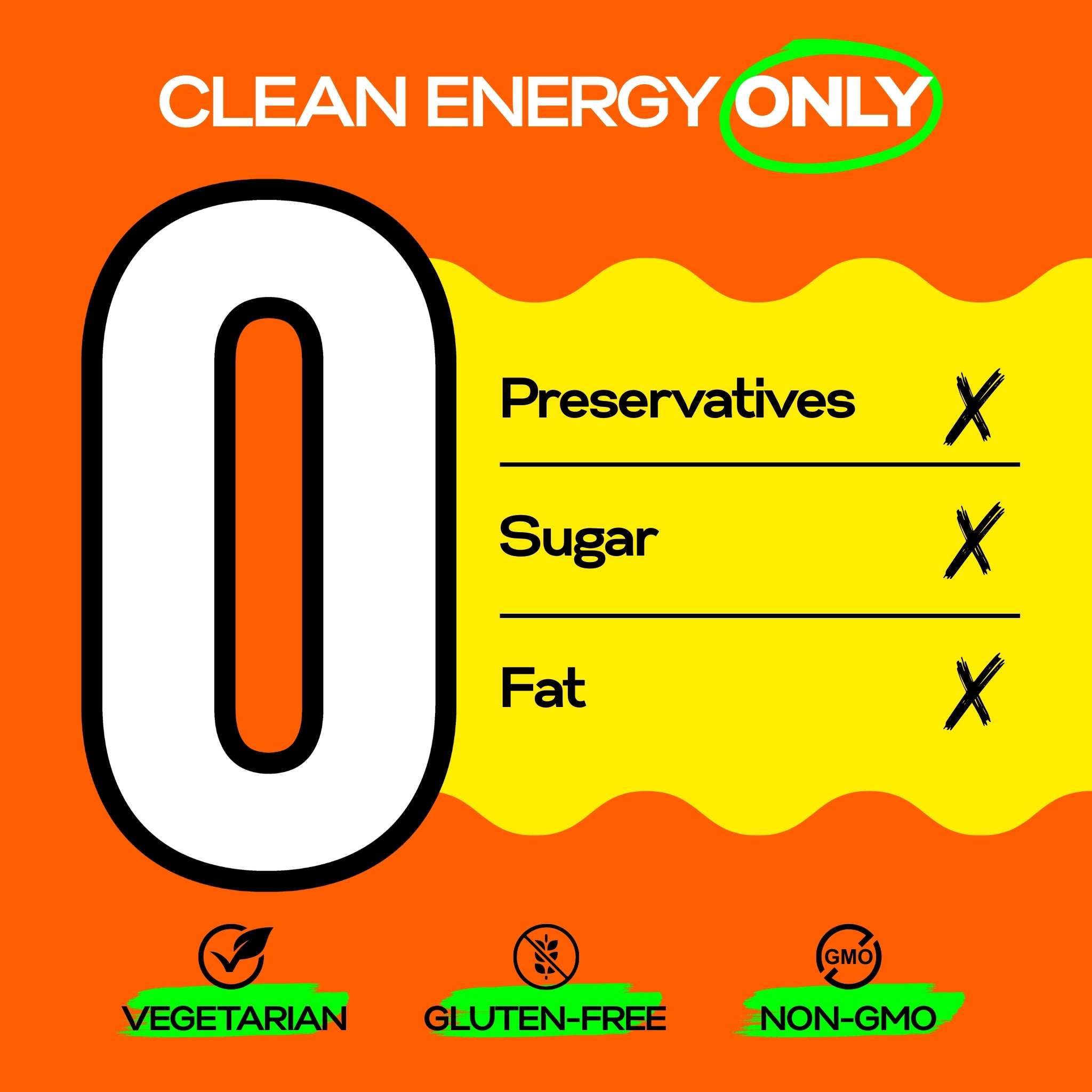 Experience US Caffeine-free, Nicotine-free zar Energy AirPouch  20 energy pouches Zero preservatives, zero sugar, zero fat  🥤