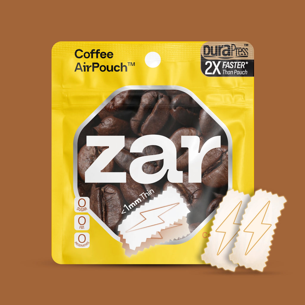 Shop US Oral Product, caffeine pouches zar coffee airPouch Coffee Flavor Flavour 50mg Caffeine 🥤