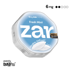 US Purchase zar Oral Nicotine AirPouch Fresh Mint  Flavor Mint Flavour 6mg nicotine levels 20 pcs per can Price USD 4.9 10% discount sitewide nicotine level options zar pouches nicotine strip snus nicotine pouch dosh pouch