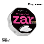 US Try zar Oral Nicotine AirPouch Strawberry Lush Flavor Fruit Flavour 16mg nicotine levels 20 pcs per can Price USD 4.9 multi-buy up to 30% discount off Authentic flavors zar pouches nicotine strip snus nicotine pouch dosh pouch